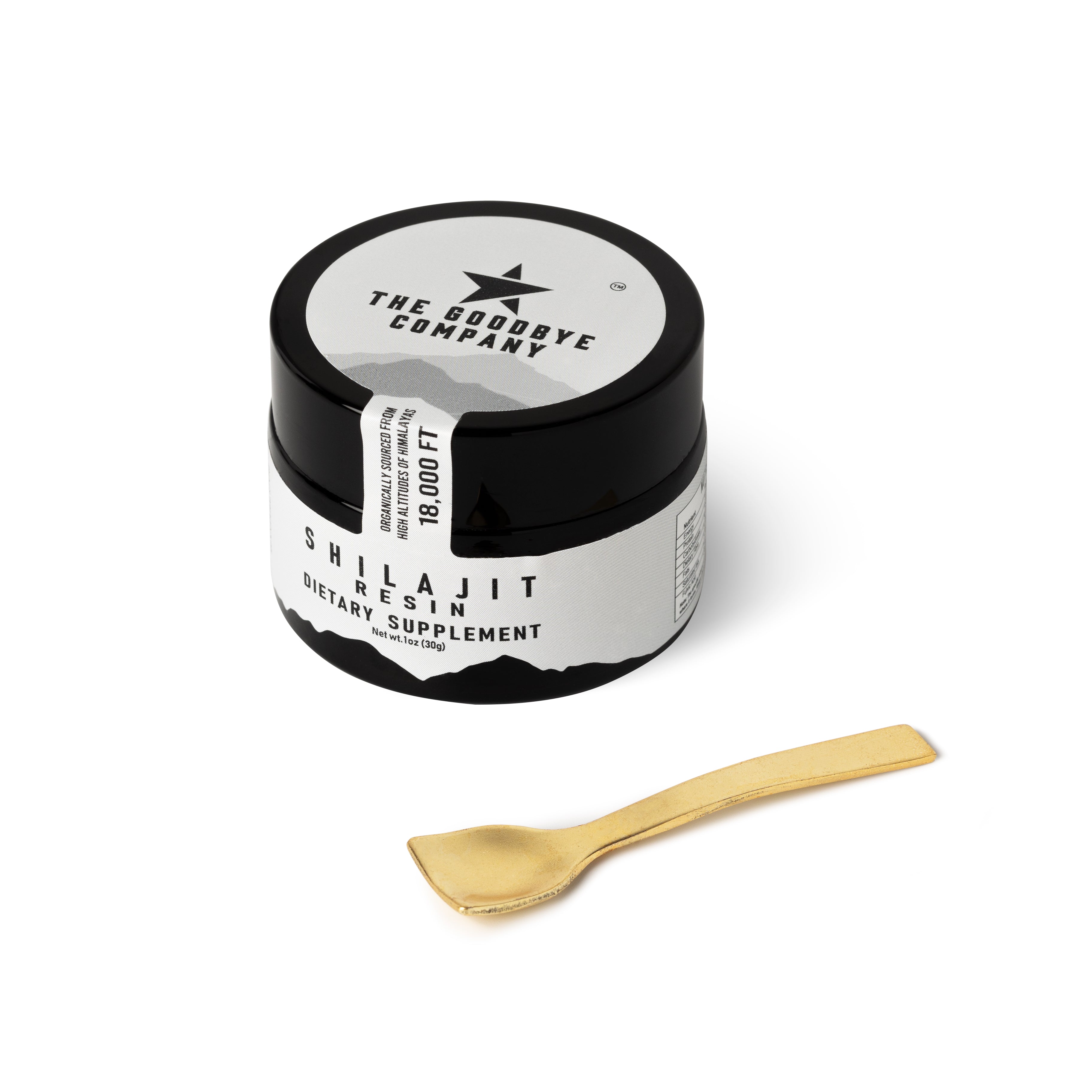 The Goodbye Company Organic Himalayan Shilajit Resin